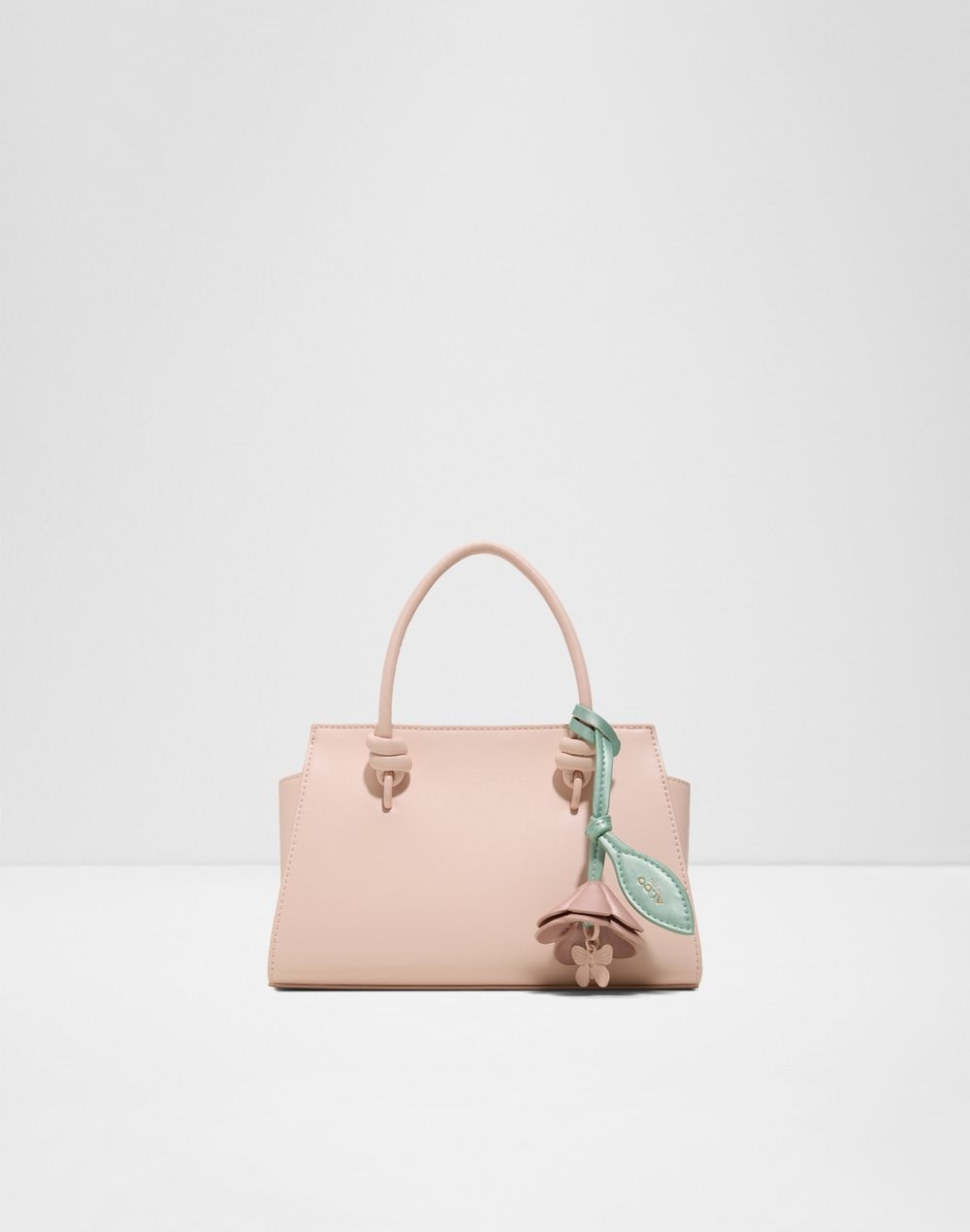 Aldo satchel torbica za nošenje u ruci ili na ramenu ROSELUNE SYN MIX MAT - ružičasta