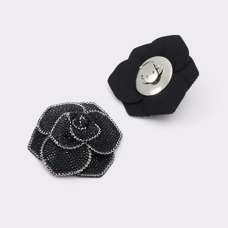 Aldo ukras za cipele ROSETTES - crna 1