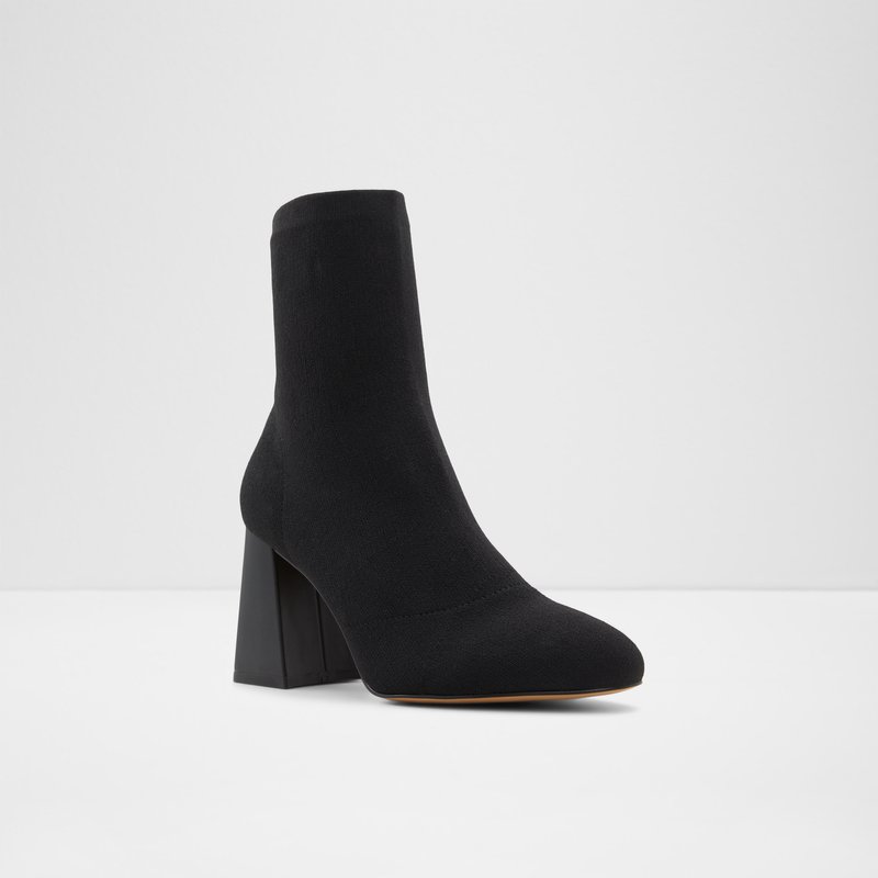 Aldo gležnjaće na petu ROWALLAN TEX KNIT - crna 3