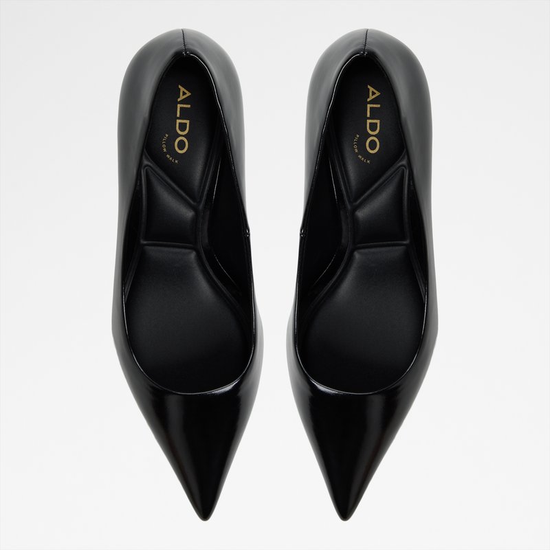 Aldo salonke na srednje visoku petu RUPARI SYN SHINY - crna 6