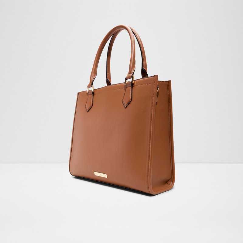 Aldo velika satchel torba RUYA SYN MIX MAT - smeđa 2