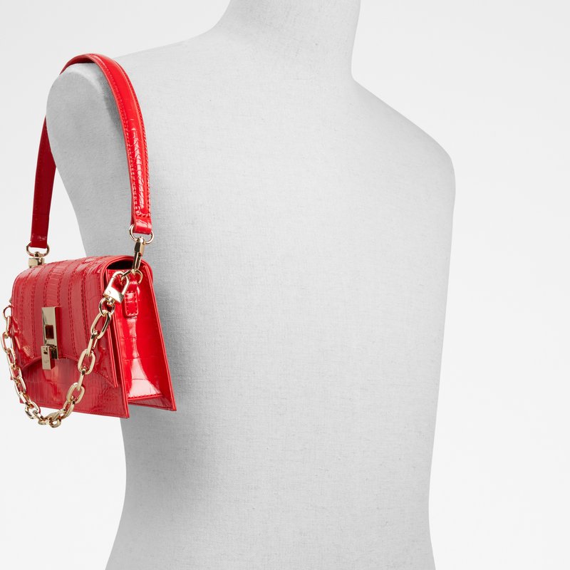 Aldo torbica za nošenje na ramenu RYANNA SYN MIX MAT - crvena 5