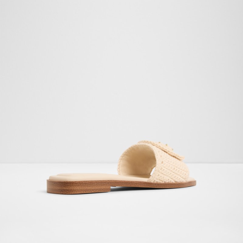Aldo ravne natikače SABBIA TEX KNIT - bež 6