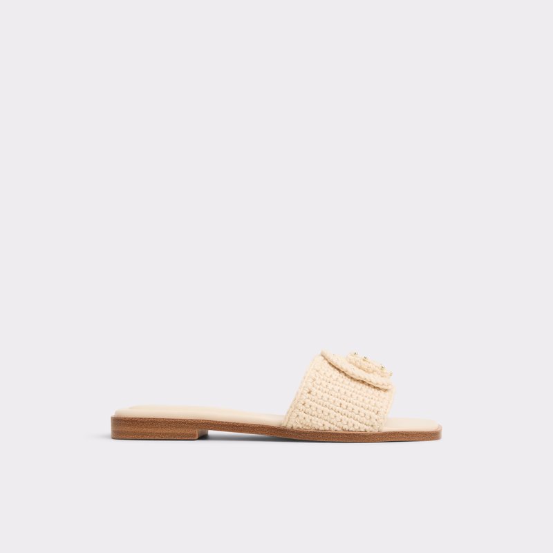 Aldo ravne natikače SABBIA TEX KNIT - bež 1