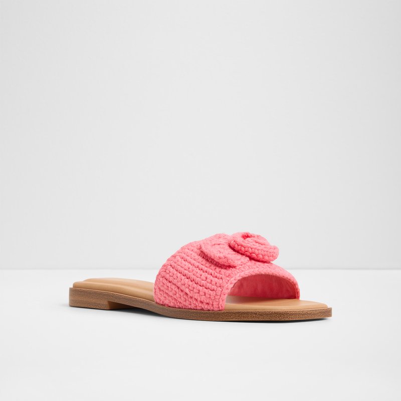 Aldo ravne natikače SABBIA TEX KNIT - ružičasta 3