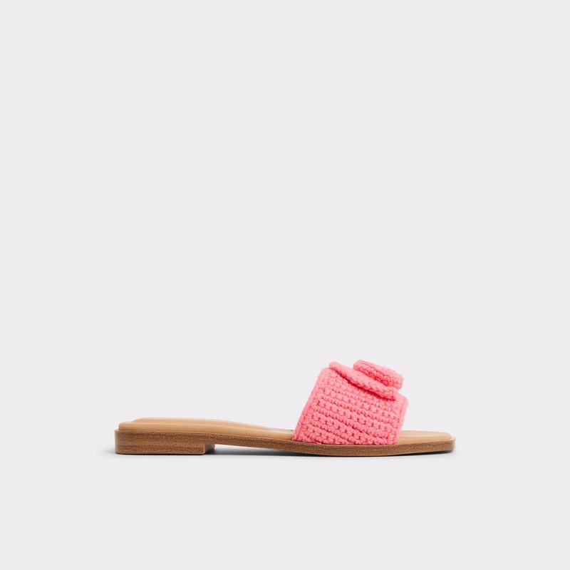 Aldo ravne natikače SABBIA TEX KNIT - ružičasta 1