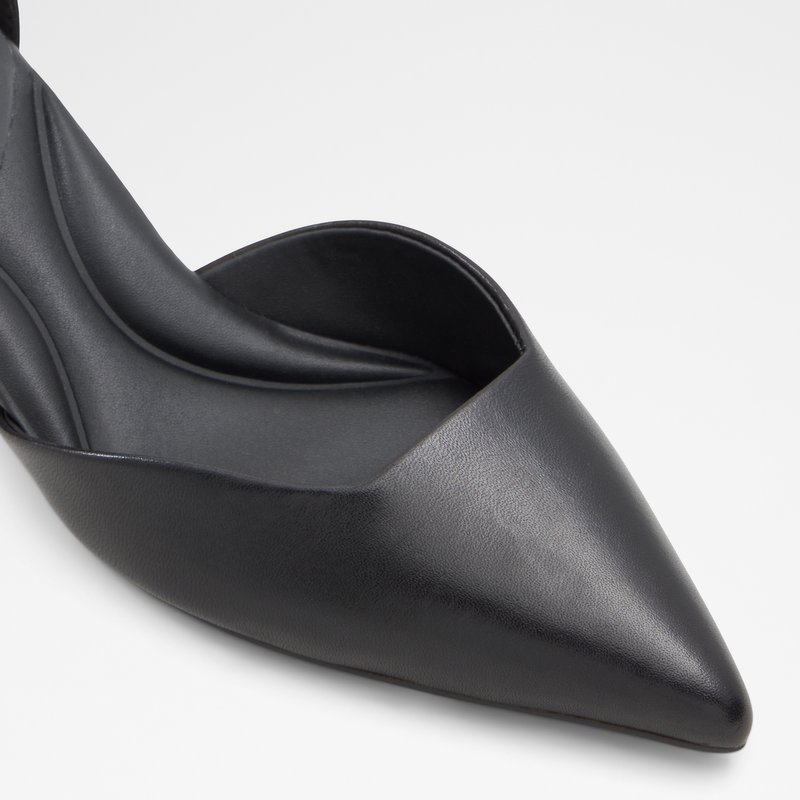 Aldo cipele na srednje visoku petu SABIYA LEA SMOOTH - crna 4