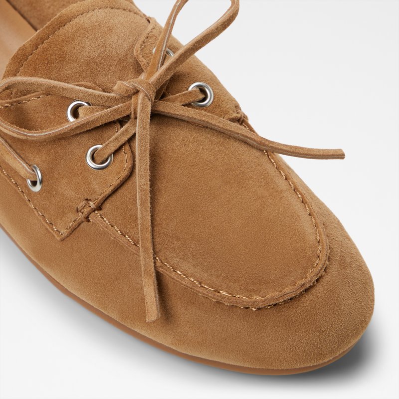 Aldo mokasinke SAIL LEA SUEDE - smeđa 6