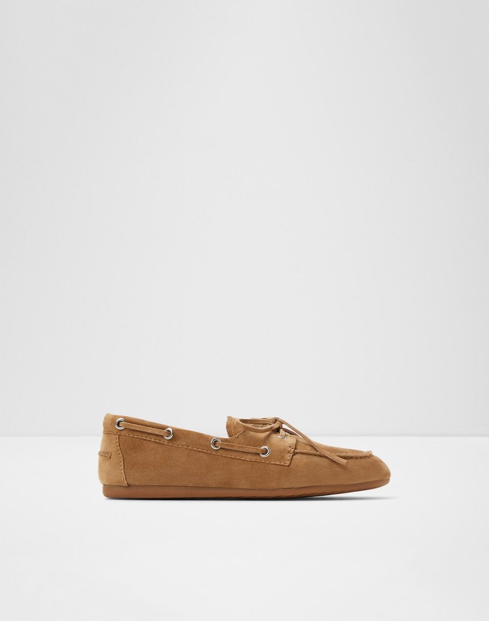 Aldo mokasinke SAIL LEA SUEDE - smeđa