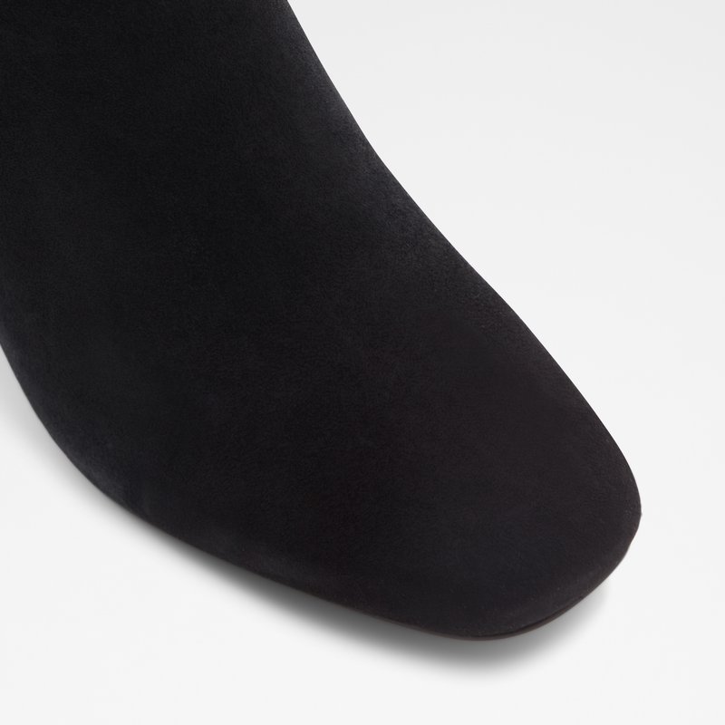 Aldo čizme do koljena SATORI LEA SUEDE - crna 5