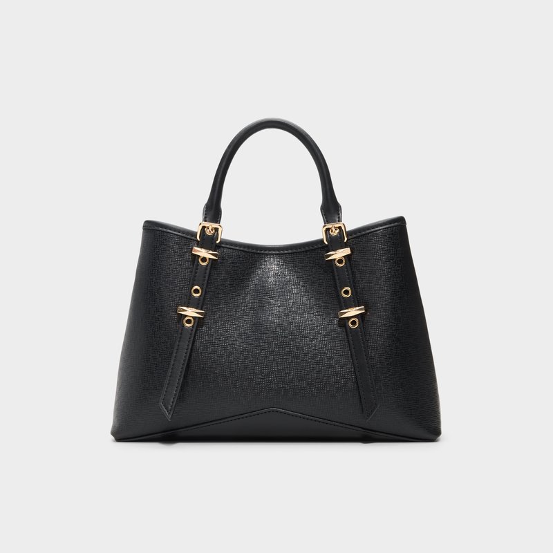 Aldo satchel torba za nošenje u ruci ili na ramenu SCARLETTIA SYN MIX MAT - crna 1