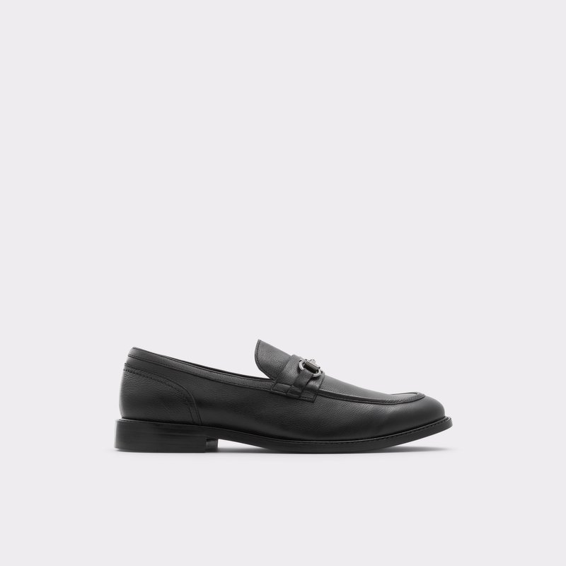 Aldo mokasine SCHERGERFLEX LEA SMOOTH - crna 1