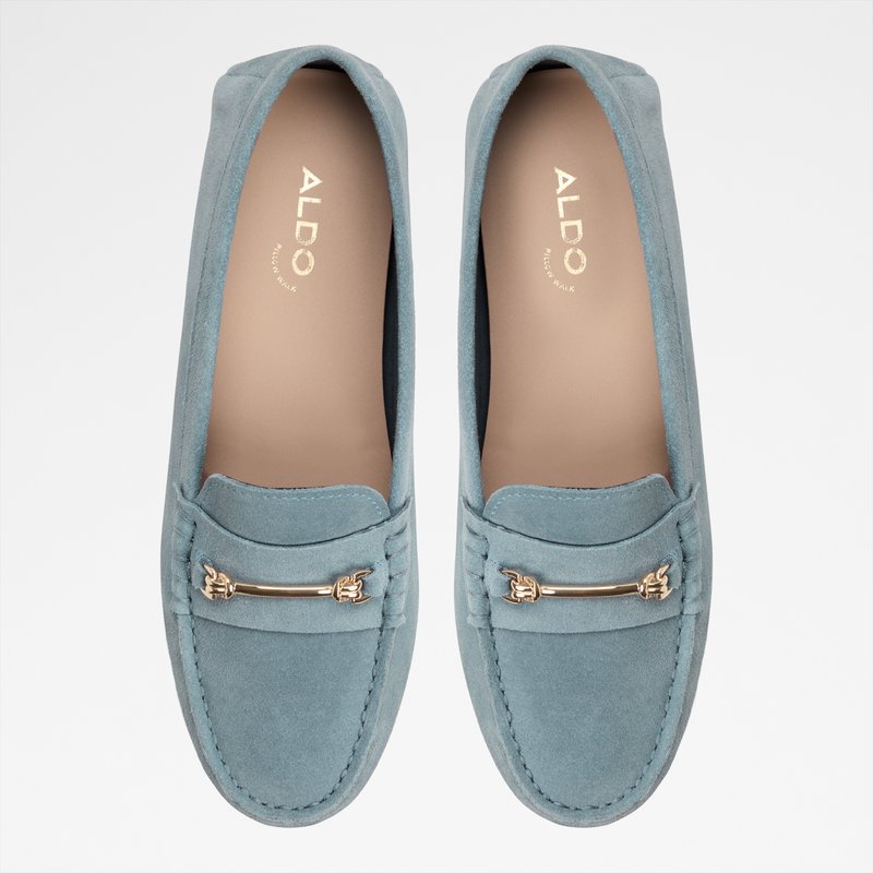 Aldo mokasine SEABREEZE LEA SUEDE - plava 5