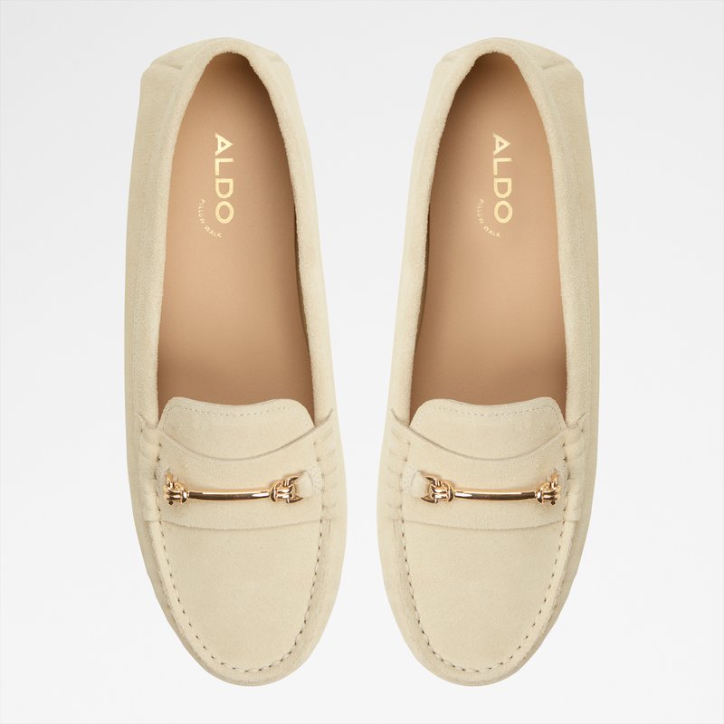 Aldo mokasine SEABREEZE LEA SUEDE - bijela 5