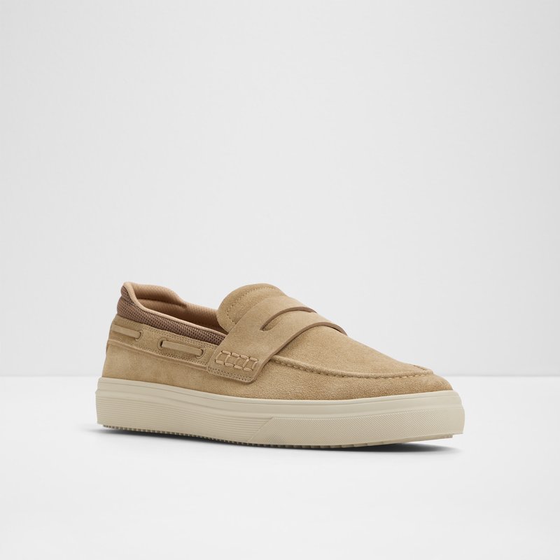 Aldo mokasine SEAFARER LEA SUEDE - bež 3