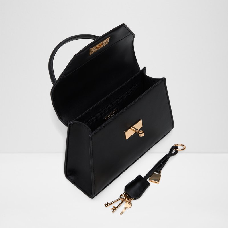 Aldo torbica za nošenje u ruci ili na ramenu SERAPHYNA SYN MIX MAT - crna 4