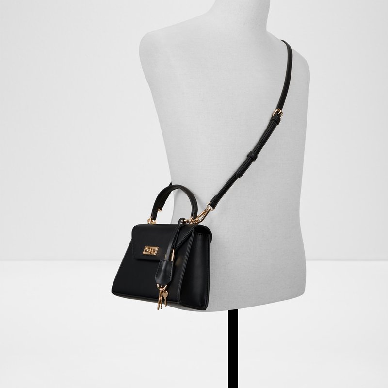 Aldo torbica za nošenje u ruci ili na ramenu SERAPHYNA SYN MIX MAT - crna 3