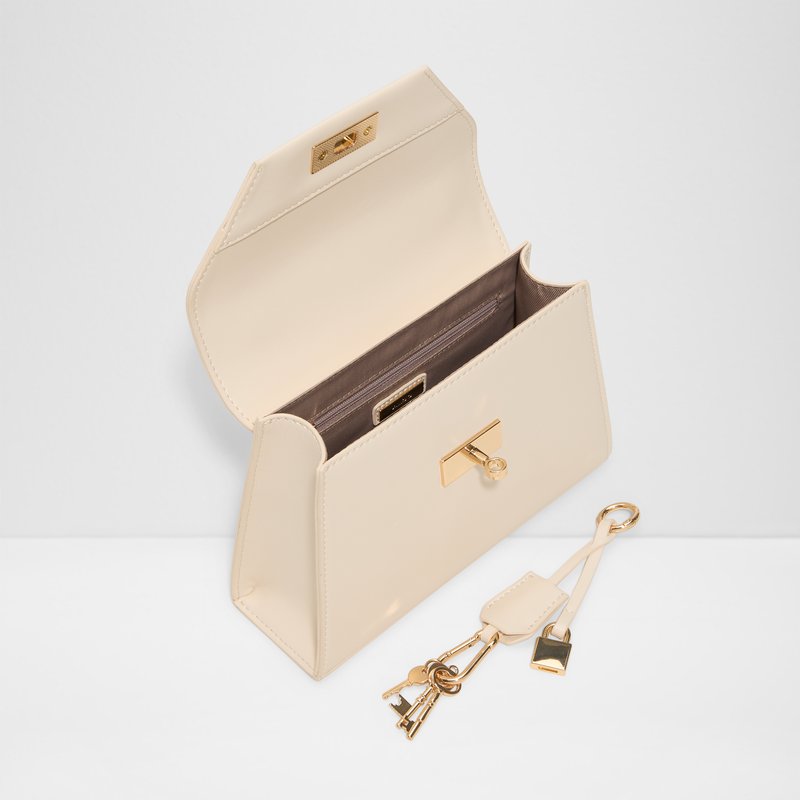 Aldo torbica za nošenje u ruci ili na ramenu SERAPHYNA SYN MIX MAT - bijela 4