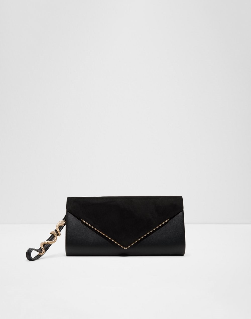 Aldo svečana pismo torbica SERPANTE SYN MIX MAT - crna