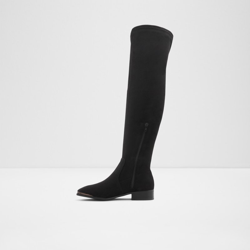 Aldo čizme preko koljena SEVAUNNA TEX MICROFIBRE - crna 4
