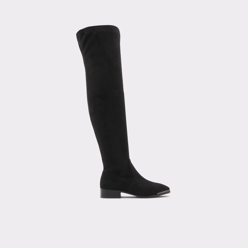 Aldo čizme preko koljena SEVAUNNA TEX MICROFIBRE - crna 1