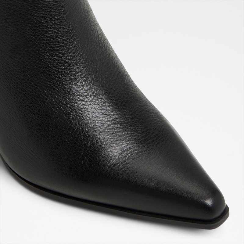 Aldo ženske kaubojke SHANAH LEA SMOOTH - crna 4