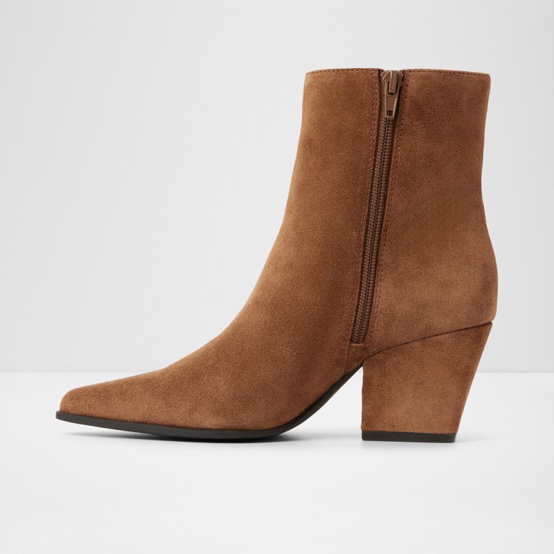 Aldo gležnjače na petu SHANIAH LEA SUEDE - smeđa 3