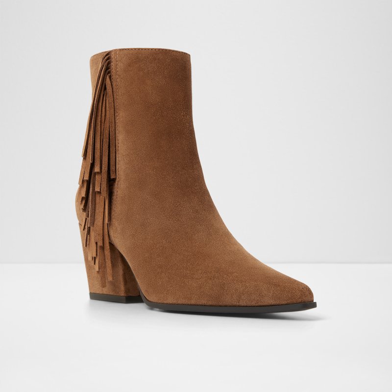 Aldo gležnjače na petu SHANIAH LEA SUEDE - smeđa 4