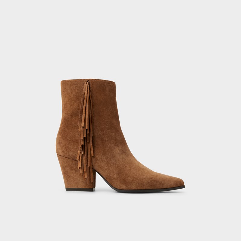 Aldo gležnjače na petu SHANIAH LEA SUEDE - smeđa 1