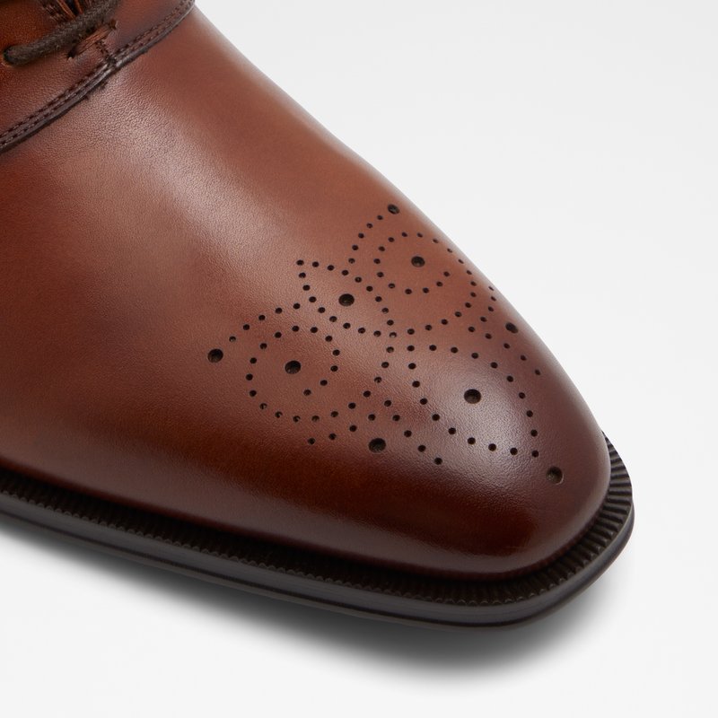 Aldo oxford cipele SIMMONS LEA SMOOTH - smeđa 5