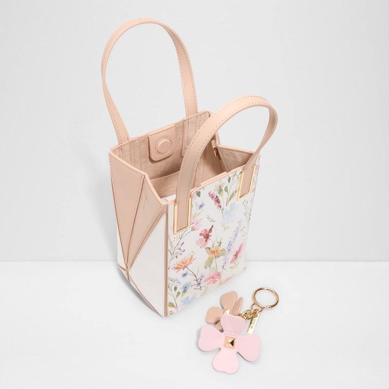 Aldo satchel torbica za nošenje na ramenu ili u ruci SMALLPRISMATOTE SYN MIX MAT - zelena 3