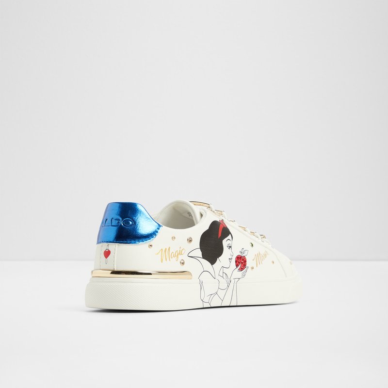 Aldo disney x aldo ženske tenisice SNOWWHITEKICKS SYN PRINT - bijela 2