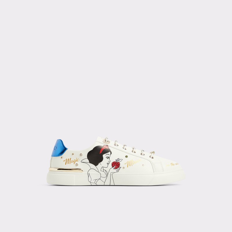 Aldo disney x aldo ženske tenisice SNOWWHITEKICKS SYN PRINT - bijela 1