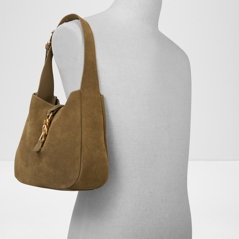 Aldo bucket torba za nošenje na ramenu SOFFIETTALUXE LEA MIX MAT - bež 3