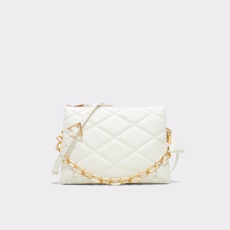 Aldo torbica za nošenje na ramenu ili u ruci SOFTQUILT SYN MIX MAT - bijela 1