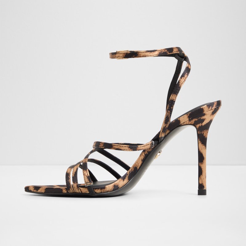 Aldo sandale na visoku petu SOLANIA TEX SATIN - multicolor 3