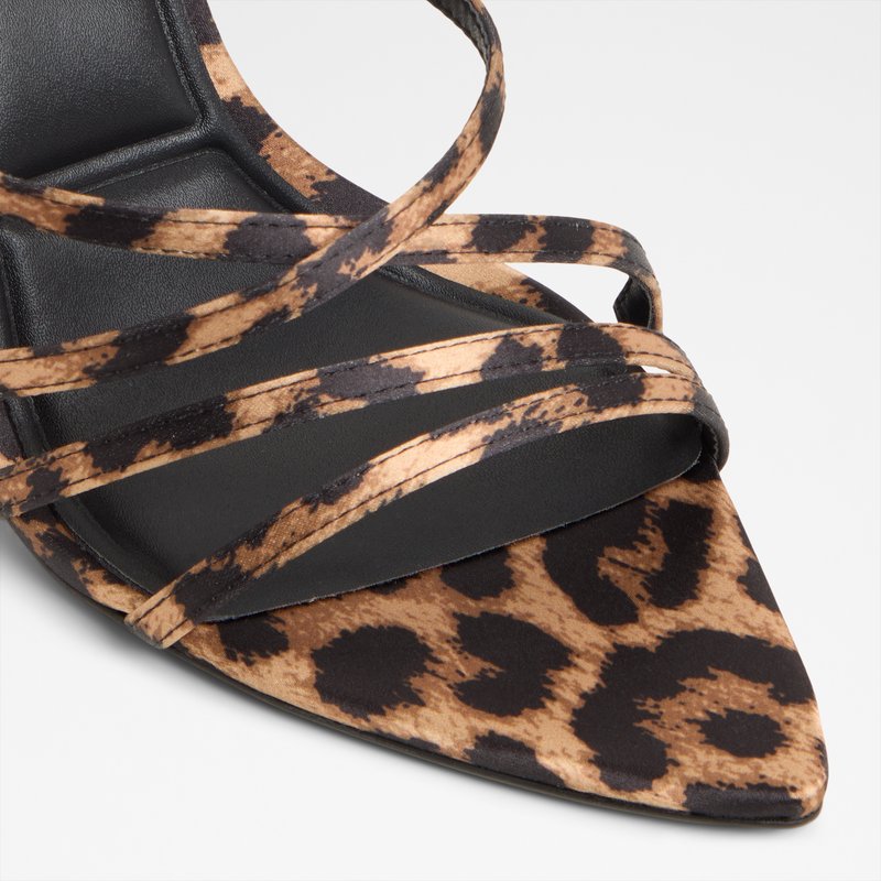 Aldo sandale na visoku petu SOLANIA TEX SATIN - multicolor 4