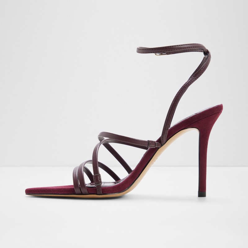 Aldo sandale na visoku petu SOLANIA SYN SMOOTH - crvena 6