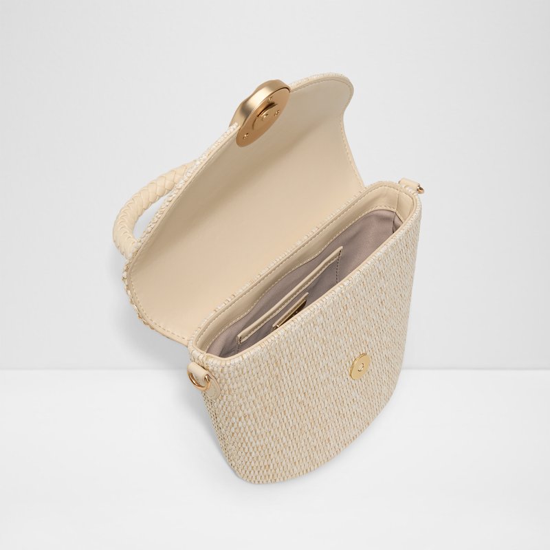 Aldo torbica za nošenje u ruci ili na ramenu SOLETTA TEX MIX MAT - bež 4