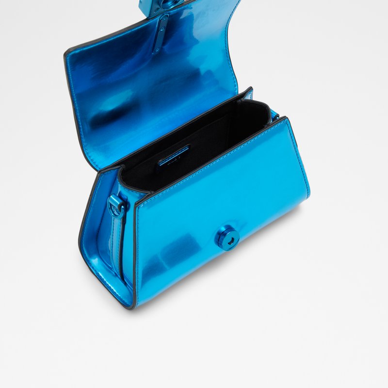 Aldo torbica za nošenje u ruci SOLVEIG SYN METALLIC - plava 2