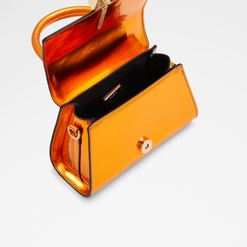 Aldo torbica za nošenje u ruci SOLVEIG SYN METALLIC - narančasta 2