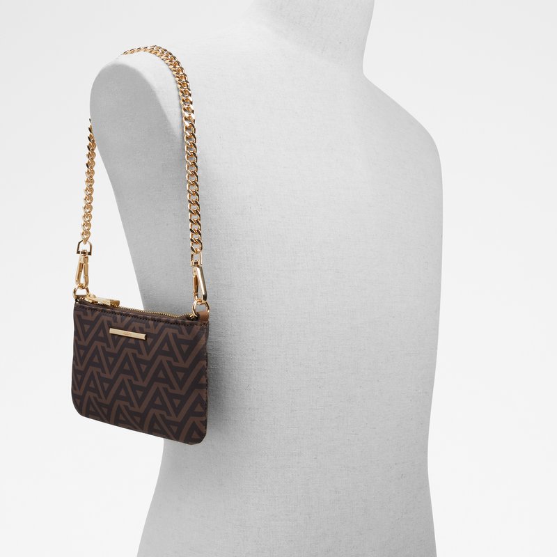 Aldo torba preko ramena s dodatnom torbicom/novčanikom SOZIA TEX MIX MAT - smeđa 5