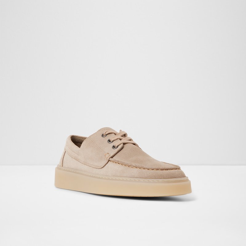 Aldo neformalne cipele na vezanje STAZO LEA SUEDE - bež 4
