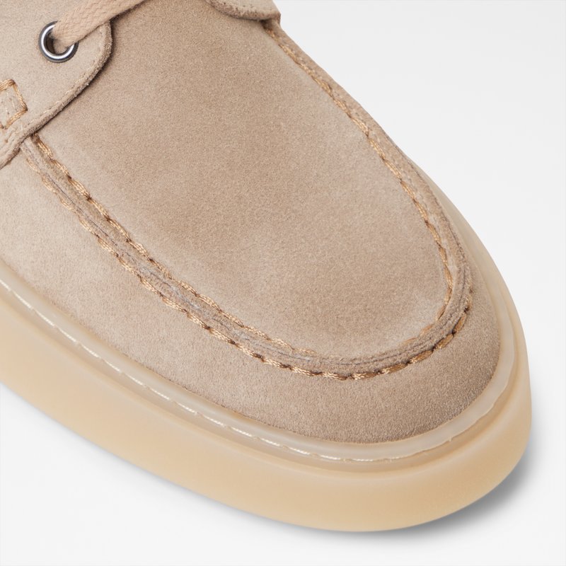 Aldo neformalne cipele na vezanje STAZO LEA SUEDE - bež 5