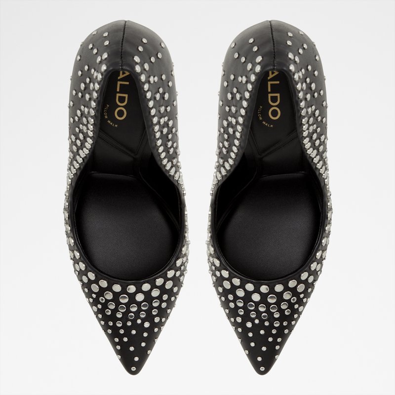 Aldo cipele visoku petu STESSY2.0 SYN SMOOTH - crna 5