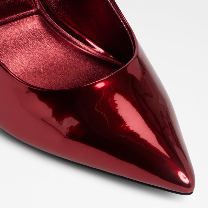 Aldo salonke na visoku petu STESSY2.0 SYN METALLIC - crvena 4