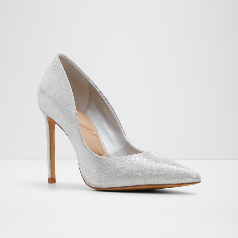 Aldo salonke STESSY2.0 SYN METALLIC - srebrna 4