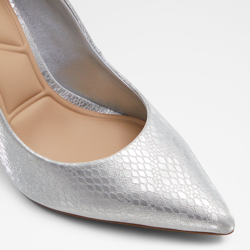 Aldo salonke STESSY2.0 SYN METALLIC - srebrna 5