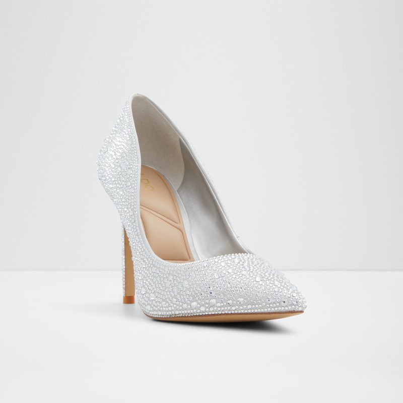 Aldo salonke STESSY2.0 TEX SATIN - srebrna 3