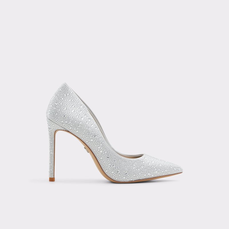 Aldo salonke STESSY2.0 TEX SATIN - srebrna 1